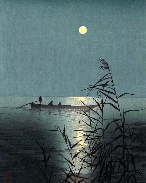 Moonlit Sea Koho Shoda (1920)