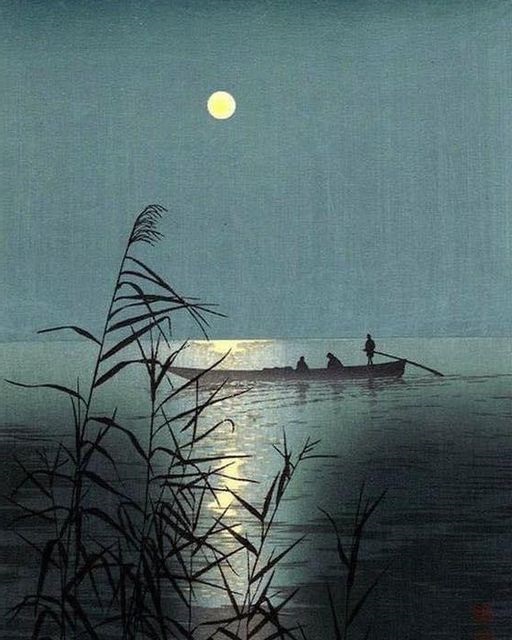Moonlit Sea Koho Shoda (1920)