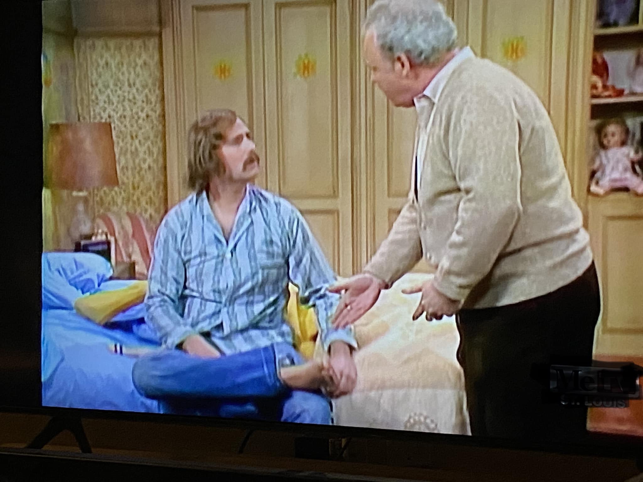 Rob Reiner and Carrol O'Connor