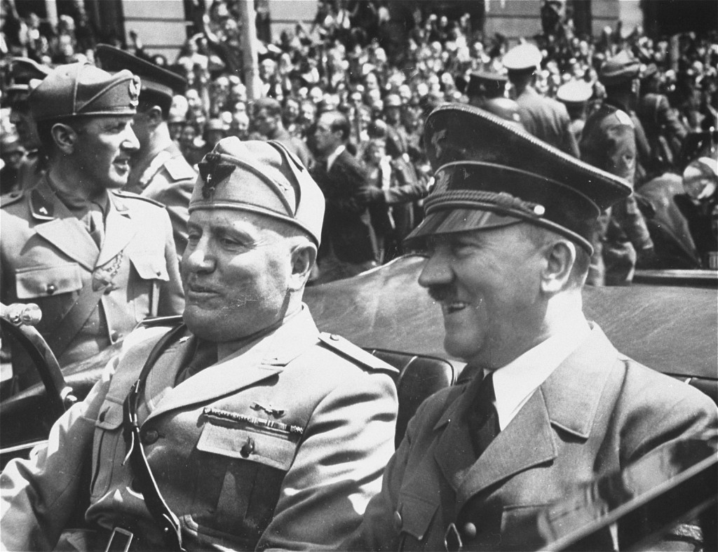 Mussolini and Hitler