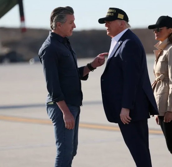 Governor of California tells him to leave