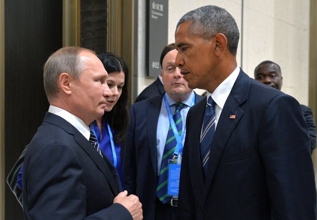 Putin Meets Obama in China 2016