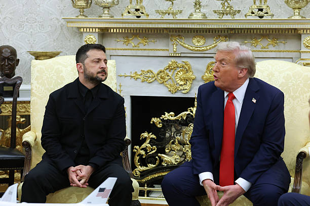 President Zelenskiy with Trump